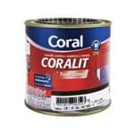 Ficha técnica e caractérísticas do produto Tinta Esmalte Sintético 0,225lts Brilhante Coralit Alumínio Coral