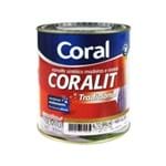 Ficha técnica e caractérísticas do produto Tinta Esmalte Sintético 0,9lts Brilhante Coralit Azul Del Rey Coral