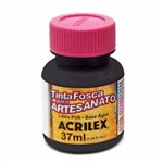 Ficha técnica e caractérísticas do produto Tinta Fosca para Artesanato Acrilex 37 Ml Preto 520
