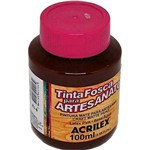 Ficha técnica e caractérísticas do produto Tinta Fosca para Artesanato de Chocolate 100ml (32100814) - Acrilex