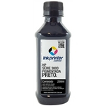 Ficha técnica e caractérísticas do produto Tinta Inkprinter Pigmentada Para Recarga De Cartucho De Impressora Hp - Preta (250 Ml)