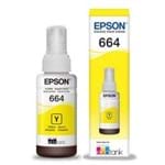 Ficha técnica e caractérísticas do produto Tinta Epson T664 T664420 T-664 L380 Yellow Original