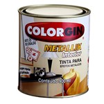 Ficha técnica e caractérísticas do produto Tinta Metálica Metallik Interior Ouro 900ml Colorgin