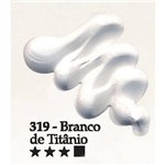 Tinta Óleo Acrilex 20ml-319-Branco de Titani