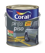 Ficha técnica e caractérísticas do produto Tinta Pinta Piso Fosco Cinza Médio 3,6L Coral