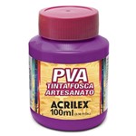 Ficha técnica e caractérísticas do produto Tinta Plástica PVA - 100ml - Magenta - 549 - Acrilex