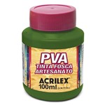Ficha técnica e caractérísticas do produto Tinta Plástica PVA - 100ml - Verde Oliva - 545 - Acrilex