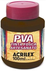 Ficha técnica e caractérísticas do produto Tinta Pva Acrilex Fosca Artesanato 250 Ml Marrom 03225.0531