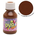 Ficha técnica e caractérísticas do produto Tinta Pva Cintilante Glitter 100ml - Chocolate
