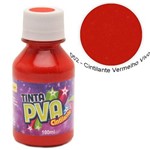 Ficha técnica e caractérísticas do produto Tinta Pva Cintilante Glitter 100ml - Vermelho Vivo