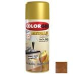 Ficha técnica e caractérísticas do produto Tinta Spray Acetinado Metallik Cobre 350ml Colorgin