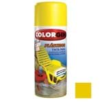 Ficha técnica e caractérísticas do produto Tinta Spray Acetinado Plásticos Amarelo Sol 350ml Colorgin
