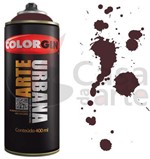 Ficha técnica e caractérísticas do produto Tinta Spray Arte Urbana Colorgin 350ml Marrom Café 929 - COLORGIN