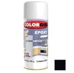 Ficha técnica e caractérísticas do produto Tinta Spray Brilhante Epóxy Preto 350ml Colorgin