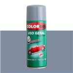 Ficha técnica e caractérísticas do produto Tinta Spray Brilhante Uso Geral Premium Cinza Rápido 400ml Colorgin