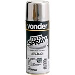Ficha técnica e caractérísticas do produto Tinta Spray Cromada Metálica 200Ml 7893946065959.C151 Vonder