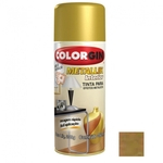 Ficha técnica e caractérísticas do produto Tinta Spray Dourado Metallik Interior [ 57 ]