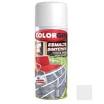 Ficha técnica e caractérísticas do produto Tinta Spray Fosco Esmalte Sintético Branco Fosco 350ml Colorgin