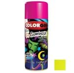 Ficha técnica e caractérísticas do produto Tinta Spray Fosco Luminosa Amarelo 350ml Colorgin