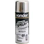 Ficha técnica e caractérísticas do produto Tinta Spray METÁLICA 200ml Cromada VONDER