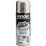 Ficha técnica e caractérísticas do produto Tinta Spray Metalica 200Ml Cromada Vonder