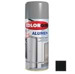 Ficha técnica e caractérísticas do produto Tinta Spray Metálico Alumen Preto 350ml Colorgin