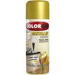 Ficha técnica e caractérísticas do produto Tinta Spray Metallik Interior Ouro - Colorgin