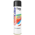 Ficha técnica e caractérísticas do produto Tinta Spray Preto Brilhante 400Ml-.
