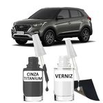 Ficha técnica e caractérísticas do produto Tinta Tira Risco Automotivo Hyundai Creta Cor Cinza Titanium