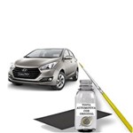 Ficha técnica e caractérísticas do produto Tira Risco Retoque Automotivo Prata Sand Hyundai Hb20