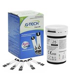 Ficha técnica e caractérísticas do produto Tiras de Teste Free Lite G-tech Caixa com 25 Unidades