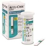 Ficha técnica e caractérísticas do produto Tiras para Teste de Glicemia Accu-Chek Active C/ 25 (Sem Interferência C/ Maltose)
