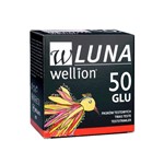 Ficha técnica e caractérísticas do produto Tiras para Teste de Glicose Luna Duo Wellion Reagentes C/ 50 - Wellion Luna
