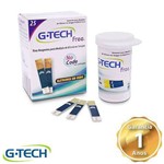 Ficha técnica e caractérísticas do produto Tiras Reagentes G-tech Free Frasco com 25 Tiras