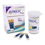 Ficha técnica e caractérísticas do produto Tiras Reagentes G-TECH FREE1 25 Unidades