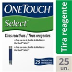 Ficha técnica e caractérísticas do produto Tiras Reagentes OneTouch Select 25 Unidades