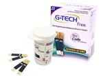 Tiras Reagentes P/ Medição de Glicose 25 Unidades - G-Tech Free1
