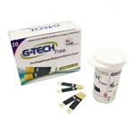 Ficha técnica e caractérísticas do produto Tiras Reagentes para Glicosímetro G-Tech Free 1 com 50 Unidades