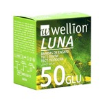 Ficha técnica e caractérísticas do produto Tiras Teste P/ Medidor De Glicose Wellion Luna - 50 Und