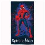 Ficha técnica e caractérísticas do produto Toalha Aveludada Spider Man 1 Peça - - Lepper - Azul Marinho