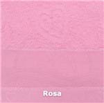 Ficha técnica e caractérísticas do produto Toalha com Capuz Baby Love Rosa