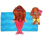 Ficha técnica e caractérísticas do produto Toalha de Banho com Capuz - Mermaid