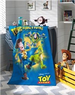 Ficha técnica e caractérísticas do produto Toalha de Banho Infantil - Toy Story 04 - Felpuda - Dohler