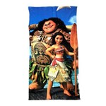 Toalha de Banho Moana com Maui Felpuda Infantil Personagens