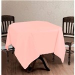 Ficha técnica e caractérísticas do produto Toalha de Mesa em PVC Rosa 70x70 Cm Marka Textil