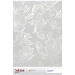 Ficha técnica e caractérísticas do produto Toalha de Mesa Térmica Branco Floral 2,20 X 1,40 para Mesa de 6 Lugares Alko