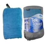 Ficha técnica e caractérísticas do produto Toalha Esportiva Ultra Absorvente 60X120 Cm Azul - Tek Towel L - Sea To Summit