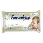 Ficha técnica e caractérísticas do produto Toalhas Umedecidas Personalidade Baby 50 Unidades