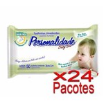 Ficha técnica e caractérísticas do produto Toalhinha Umedecida Personalidade 50 Unidades - 24 Pacotes