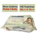 Ficha técnica e caractérísticas do produto Toalhinhas Umedecidas Personalidade C/ 100 Unidades - Personalidade Baby